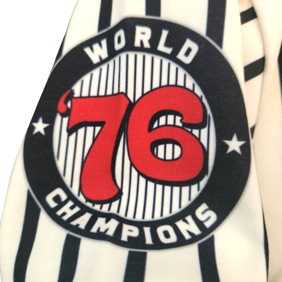 Junkies NY TrifeLife baseball sweater red/white/blue size Large 👌 - Picture 5 of 16